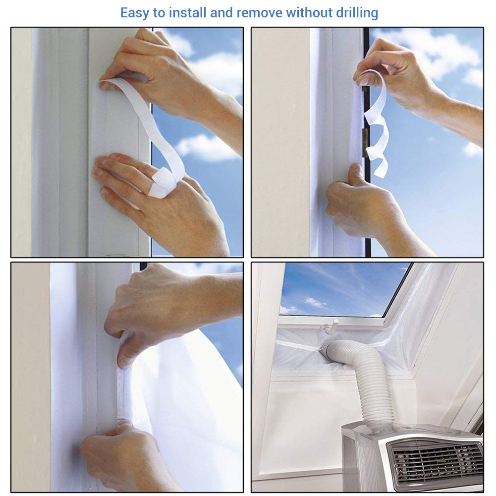 Flexible Cloth Sealing Plate Window Sealer for Mobile Air Conditioner