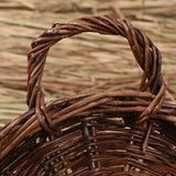 Hanging Flower Pot Plant Basket Wall Decoration Wall Hanging Plant Pots Basket Hanger Hanging Planters for Garden Wall Decor - Rear View