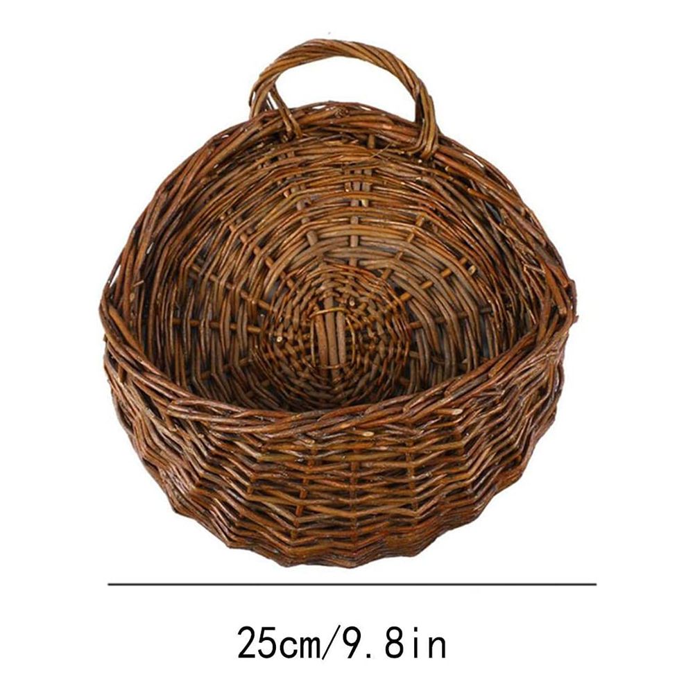 Hanging Flower Pot Plant Basket Wall Decoration Wall Hanging Plant Pots Basket Hanger Hanging Planters for Garden Wall Decor