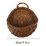 Hanging Flower Pot Plant Basket Wall Decoration Wall Hanging Plant Pots Basket Hanger Hanging Planters for Garden Wall Decor