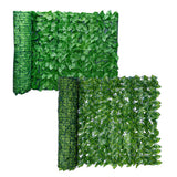 Artificial Leaf Screening Roll UV Fade Protected Hedging Wall Landscaping Garden Fence Balcony Screen for Indoor Outdoor Decor