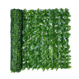 Artificial Leaf Screening Roll UV Fade Protected Hedging Wall Landscaping Garden Fence Balcony Screen for Indoor Outdoor Decor