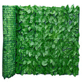 Artificial Leaf Screening Roll UV Fade Protected Hedging Wall Landscaping Garden Fence Balcony Screen for Indoor Outdoor Decor