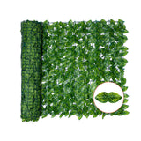 Artificial Leaf Screening Roll UV Fade Protected Hedging Wall Landscaping Garden Fence Balcony Screen for Indoor Outdoor Decor