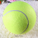 24cm Giant Tennis Ball Pet Chew Toy Inflatable Tennis Ball Signature Pet Toy
