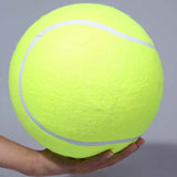 24cm Giant Tennis Ball Pet Chew Toy Inflatable Tennis Ball Signature Pet Toy