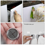 3Pcs Kitchen Towel Hooks Self Adhesive Towel Hooks for Bathroom Shower Kitchen - Top-Down View