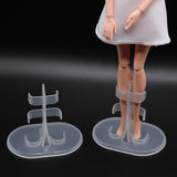 5/10PCS Small Doll Stands Plastic Doll Display Supports Girl's Doll Holders