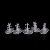 5/10PCS Small Doll Stands Plastic Doll Display Supports Girl's Doll Holders - Rear View