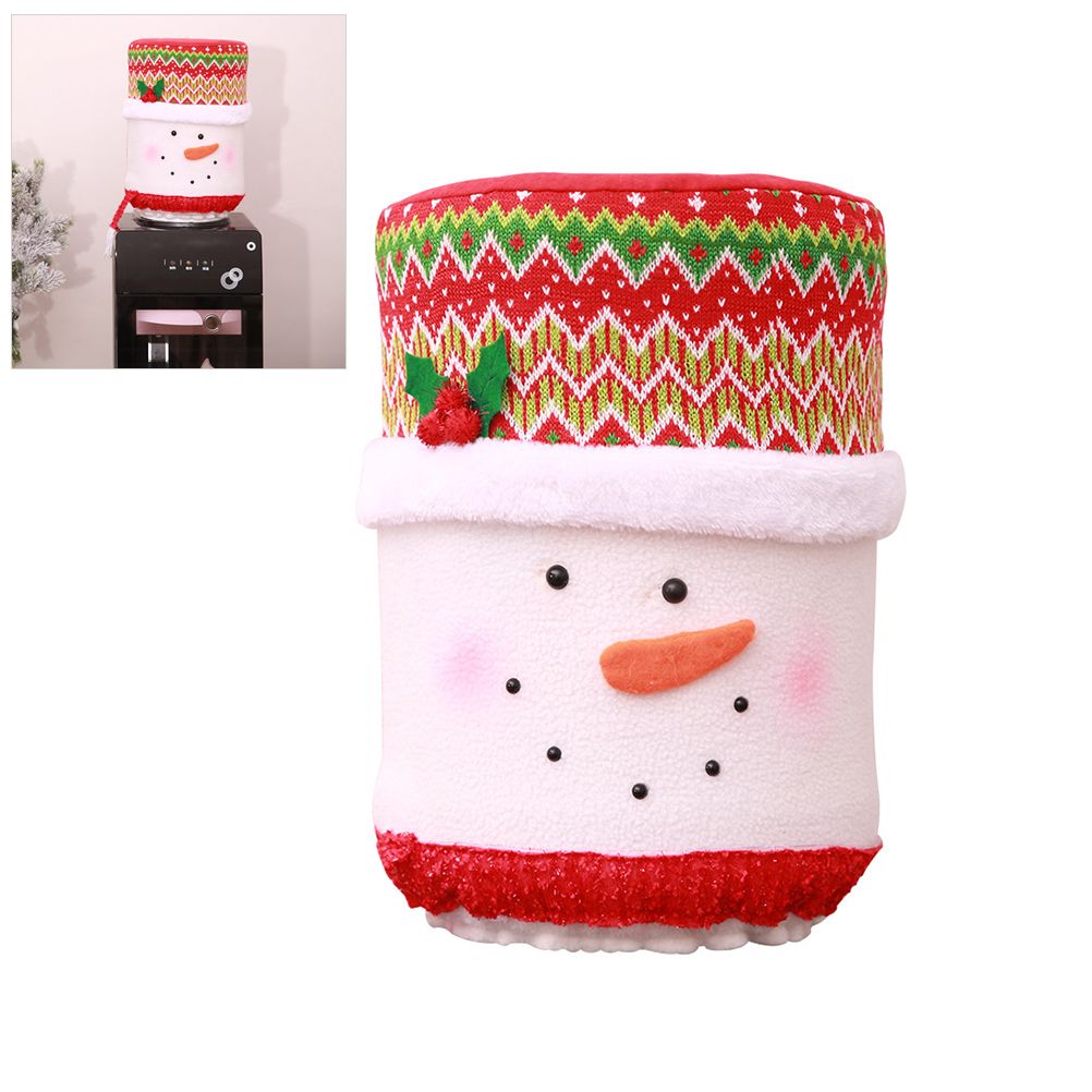 Christmas Water Dispenser Bucket Cloth Cover Water Buckle Reusable Water Dispenser Dust Cover