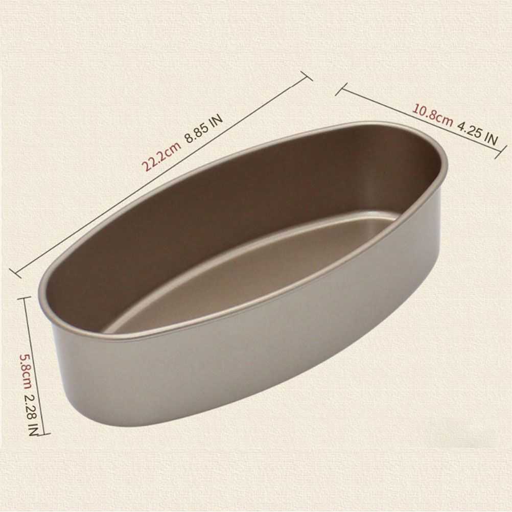 Oval Shape Nonstick Baking Tray Bread Loaf Mold Cheese Cake Tin Cake Pan Kitchen Cooking Baking Tool