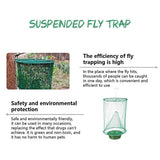Fly Trap Flay Catchers Effective Fly Traps Fly Red Drosophila Fly Trap for Garden Ranch Orchard - Extra Image