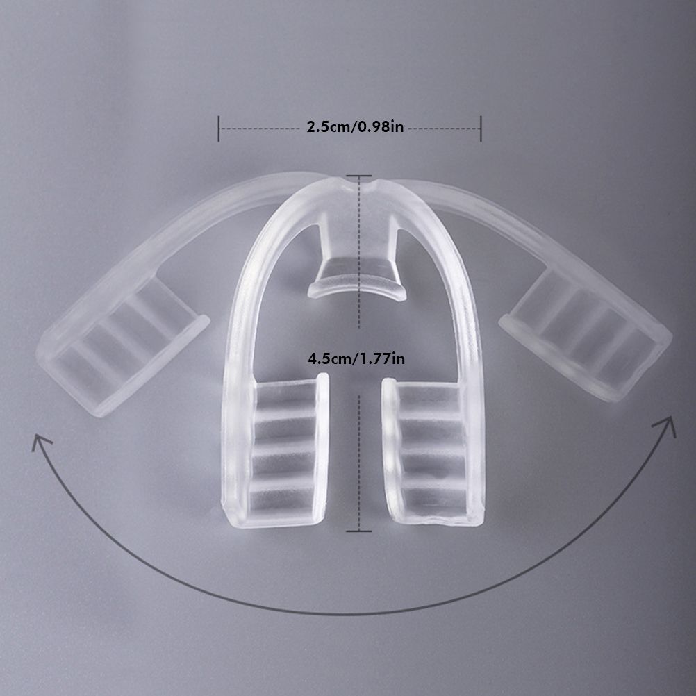 2PCS Anti Molar Braces Adjustable Anti Grinding Braces Teeth Night Protector