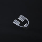 2PCS Anti Molar Braces Adjustable Anti Grinding Braces Teeth Night Protector - Top-Down View