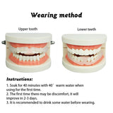 2PCS Anti Molar Braces Adjustable Anti Grinding Braces Teeth Night Protector