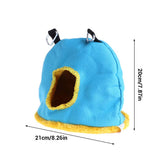 Warm Bird Nest Round Soft Bird Nest Small Bird Plush Cage Winter Hanging Hammock