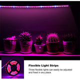 LED Plant Growth Light String 5050 SMD LED Light Waterproof Plant Light for Greenhouse - Low Angle