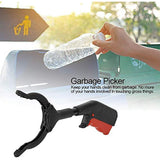 Multi Function Garbage Picker Garbage Picking Up Tool Plastic Trash Pliers - Side View