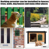 Ultrasonic Anti Barking Device Ultrasonic Stop Barking Device with 4 Sensitivity Adjustable Levels USB Rechargeable Dog Bark Control