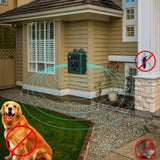 Ultrasonic Anti Barking Device Ultrasonic Stop Barking Device with 4 Sensitivity Adjustable Levels USB Rechargeable Dog Bark Control - 45-Degree Angle
