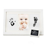 Newborn Baby Handprint Footprint Photo Frame Kit Perfect Baby Shower Gift