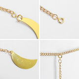 Moon Phase Garland Hanging Moon Phase Decoration Lunar Wall Ornaments