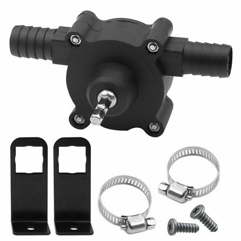 Mini Hand Electric Drill Drive Self Priming Pump Oil Fluid Water Transfer Pump