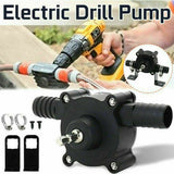 Mini Hand Electric Drill Drive Self Priming Pump Oil Fluid Water Transfer Pump - Close-Up Angle