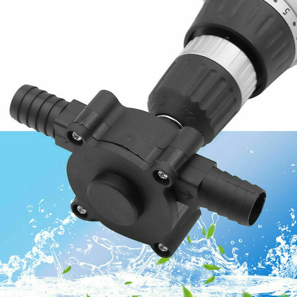 Mini Hand Electric Drill Drive Self Priming Pump Oil Fluid Water Transfer Pump