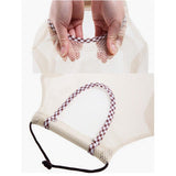 2pcs Hanging Mesh Space Saver Bags Organizer Fruit Storage for Kitchen Bathroom Mesh Hanging Bag