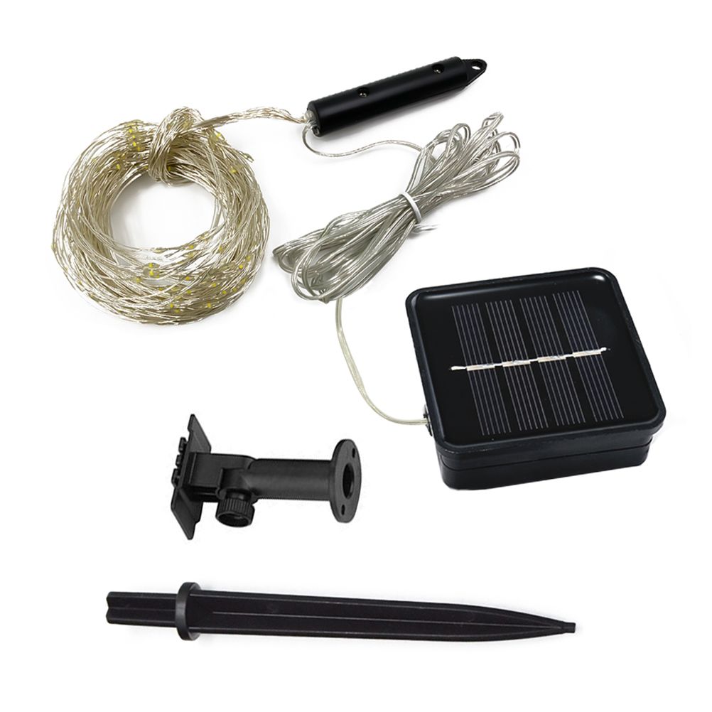 Solar Power 200LED Vines Tree String Lights Branch Tree Lights Wedding Plant Garden Room Decoration Light