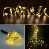 Solar Power 200LED Vines Tree String Lights Branch Tree Lights Wedding Plant Garden Room Decoration Light