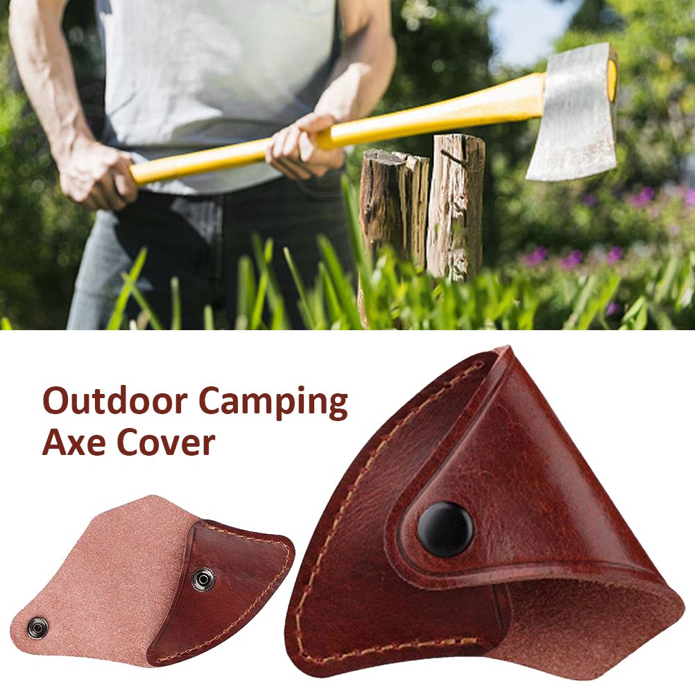 Axe Cover Axe Protective Case Leather Axe Sheath Outdoor Axe Cover