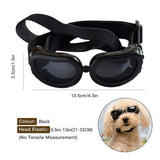 Dog Goggles Small Dog Sunglasses Waterproof Windproof UV Protection Dog Goggles for Doggy Puppy
