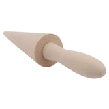 Wood Cone Roller Pastry Ice Cream Cone Mold Baking Tools for Home Dessert Shop