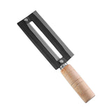 Sugarcane Peeling Kinfe Pineapple Peeler Carbon Steel Sugar Cane Peeling Cutter with Wooden Handle