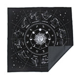 Tarot Special Tablecloth Soft Flocking Tablecloth Divination Card Tablecloth