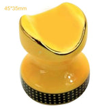 Ceramic Cigar Holder Portable Cigar Stand Display Holder Smoking Accessories for Living Room Bedroom Office Yellow
