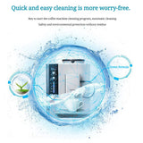 Coffee Machines Cleaning Tablets Automatic Coffee Milk Maker Cleaner Tools - 45-Degree Angle