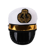 Halloween Captain Sailors Hat White Captain Hat Dog Cat Puppy Sailor for Halloween Party Cosplay Costume - Low Angle