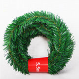 5.5M Pine Christmas Garland Green Artificial Christmas Tree Rattan Garland Pack Christmas Pine Wall Garden Decoration
