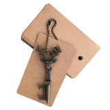 Deer Head Bottle Opener Portable Deer Bottle Opener Retro Key Pendant - Rear View