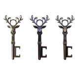 Deer Head Bottle Opener Portable Deer Bottle Opener Retro Key Pendant