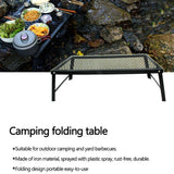 Folding Campfire Grill Heavy Duty Steel Grate Portable Over Fire Camping Grill for Outdoor Open Flame Cooking