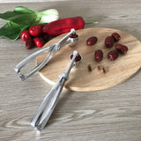 Cherry Pitter Stainless Steel Cherry Pits Remover Chopping Tool to Remove Cherries Stone