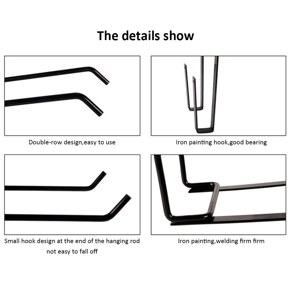 Cabinet Roll Paper Holder Paper Towel Hanger Iron Cabinet Hanging Rack