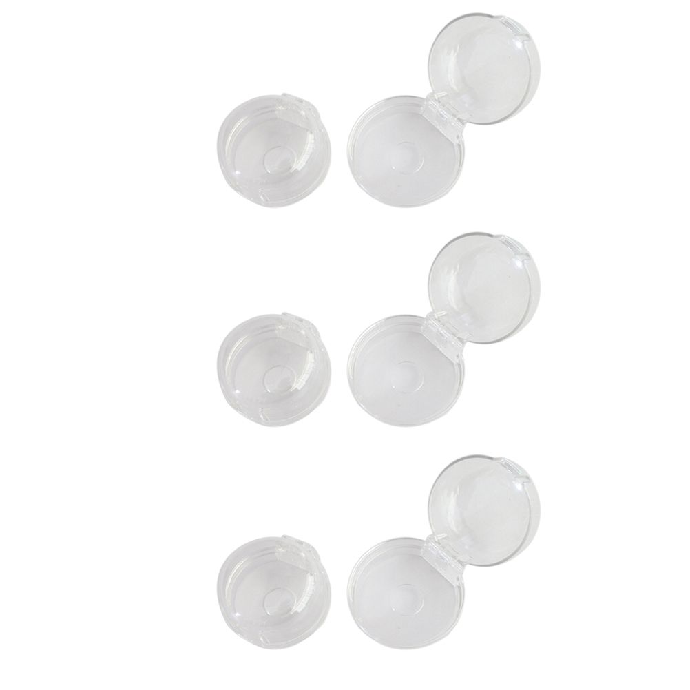 6Pcs Clear Stove Knob Safety Covers Child Safety Guards Heat Resistant Child Proof Lock for Oven Stove Top Gas Range