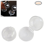 6Pcs Clear Stove Knob Safety Covers Child Safety Guards Heat Resistant Child Proof Lock for Oven Stove Top Gas Range