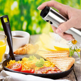 Olive Oil Sprayer for Cooking Oil Mister Stainless Steel Oil and Vinegar Sprayer Bottle for Barbecue Salad Cooking Baking