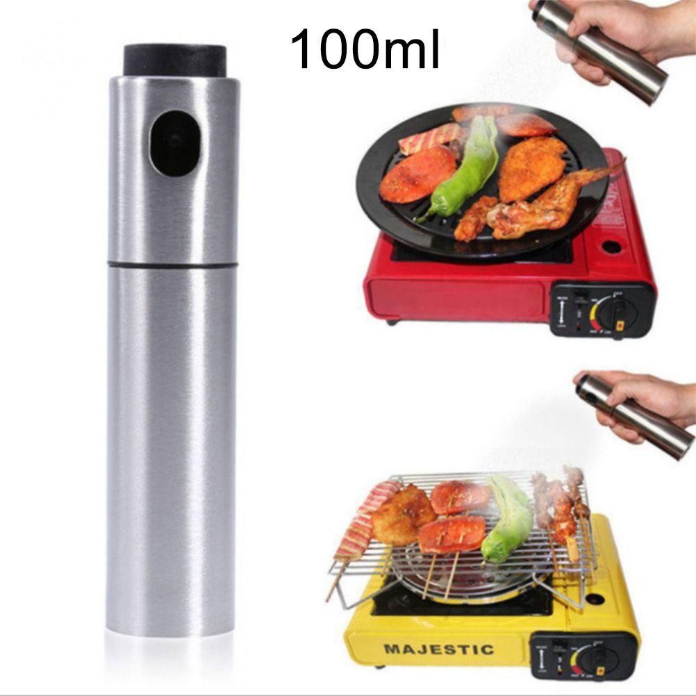 Olive Oil Sprayer for Cooking Oil Mister Stainless Steel Oil and Vinegar Sprayer Bottle for Barbecue Salad Cooking Baking